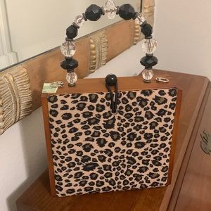 La Montana Vintage Cuban Cigar Purse with Jewel Handle